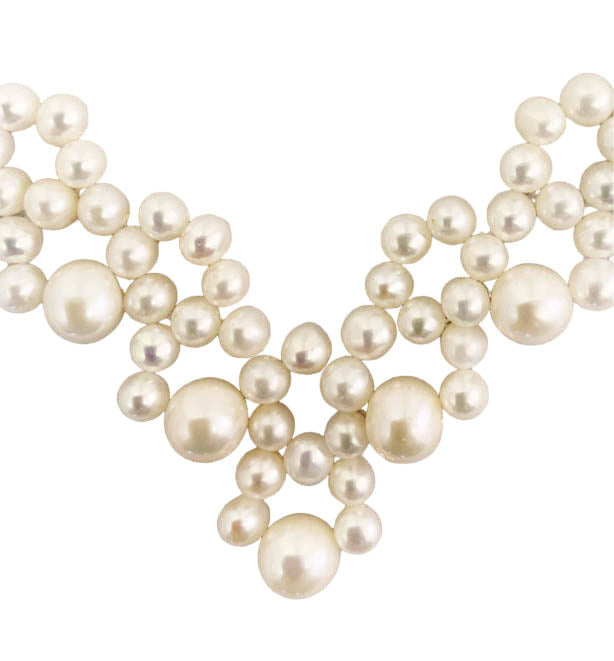 Stylish And Classic Pearl Necklace